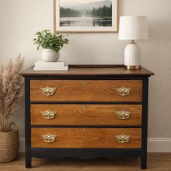 Refurbished Solid Wood Dresser
