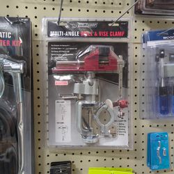 Multi angle drill and vise clamp
