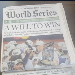 LOS ANGELES DODGERS 2025NWORLD SERIES CHAMPS . 11/03/25 . NEW ,, COMPLETE