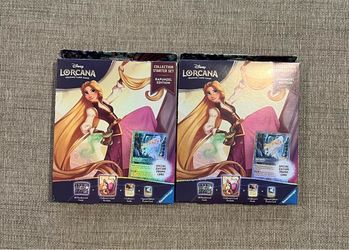 2x Disney Lorcana TCG Attack of the Vine Starter Set Rapunzel Edition