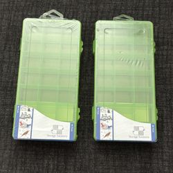 NEW green plastic organizers 