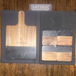 Bartesian Marble Board And Coasters