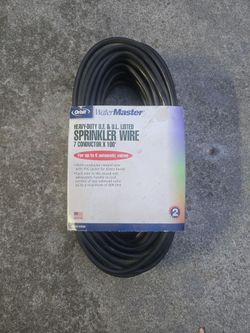 Orbit WaterMaster Sprinkler Wire 7 Conductor 100ft