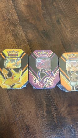 Pokemon Sealed v powers tin pikachu eevee and eternatus