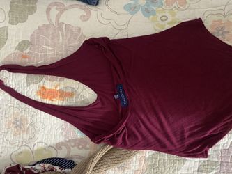 Aeropostale bodysuit burgundy color