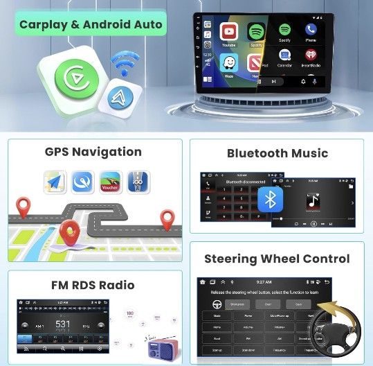 Touch Screen W/Wireless Carplay
