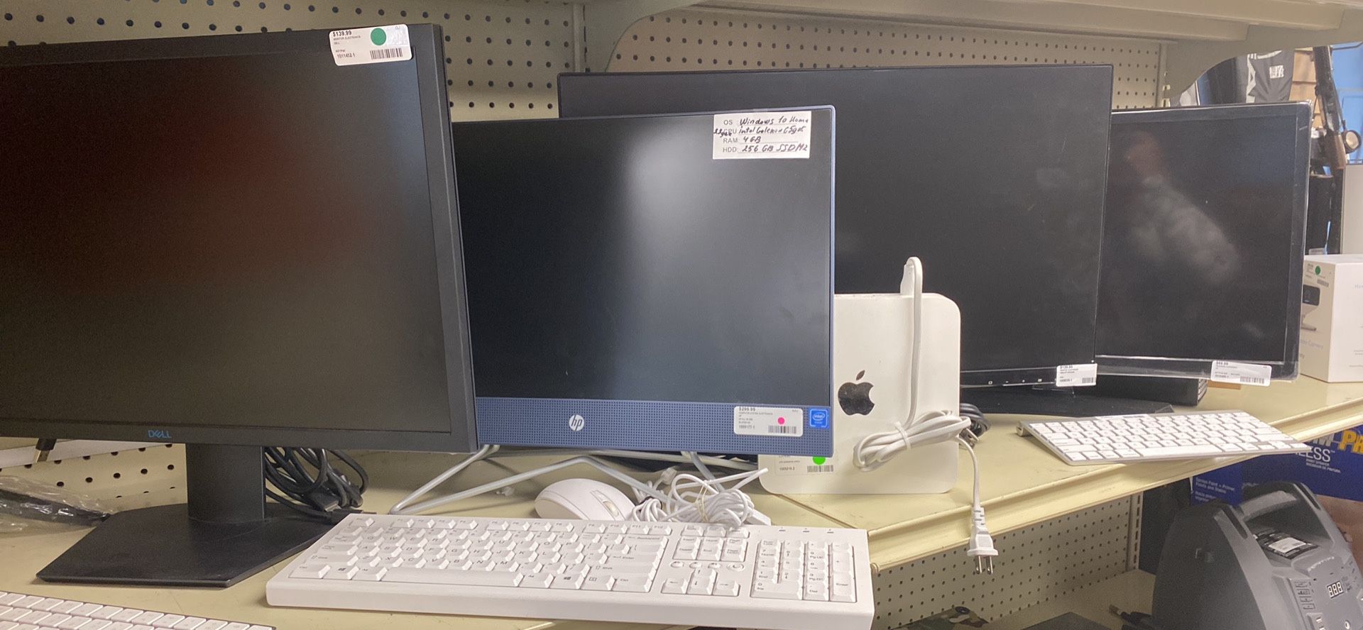 Lg, Hp, Dell Hd Monitors And Conputers For Sale ! Very Good Prices 70-300 $