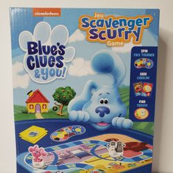 Blues Clues Scavenger Scurry BRAND New Game For SALE 