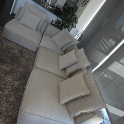 4 Piece Sectional/Moduler Sofa