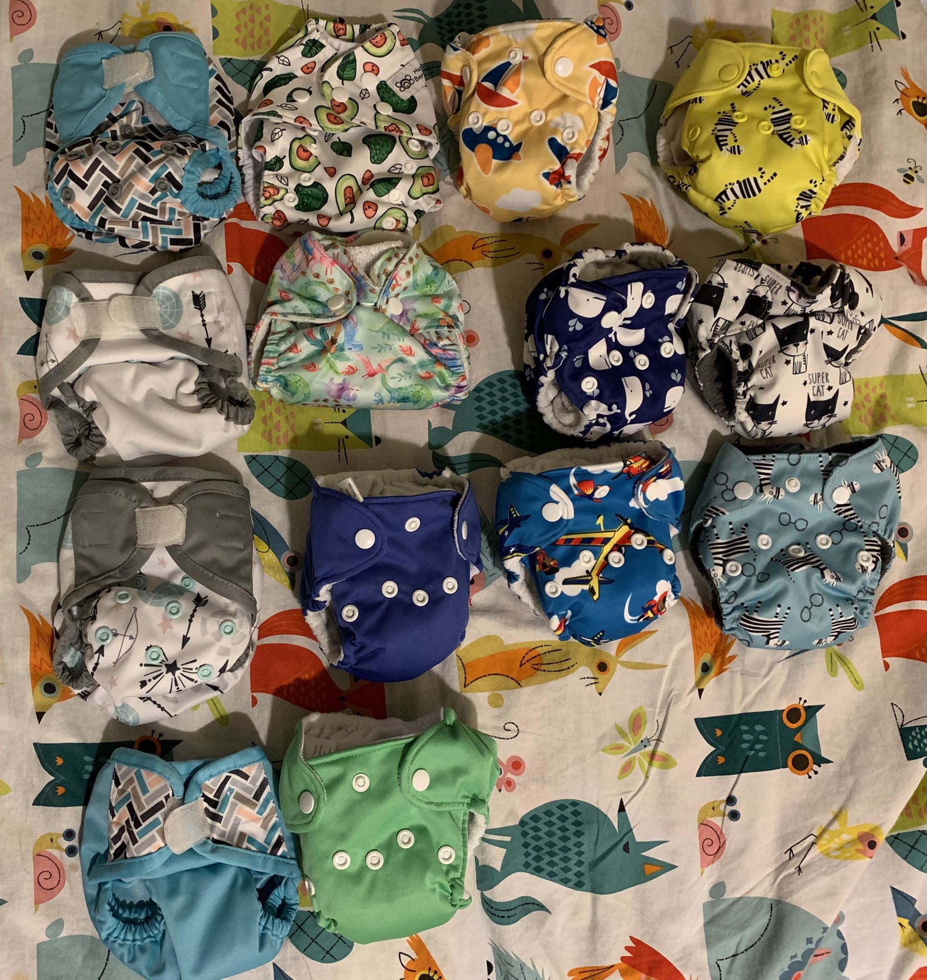 Newborn cloth diapers