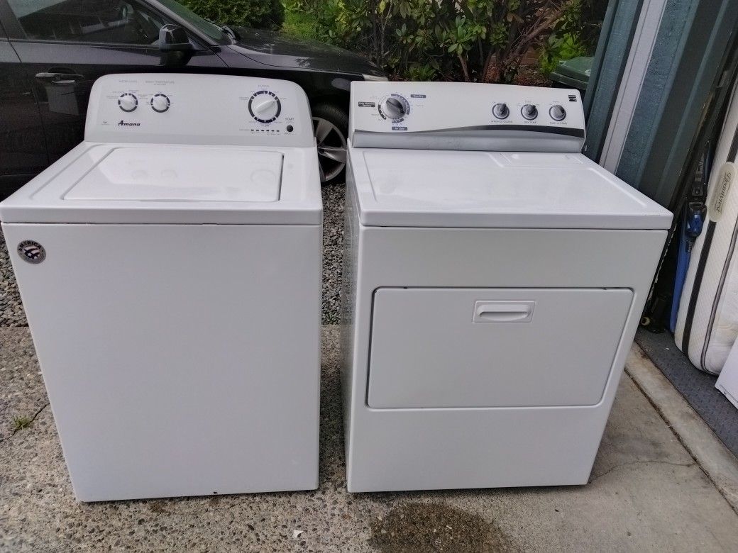 Washer and dryer