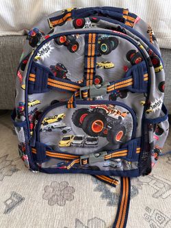 Monster truck large backpack