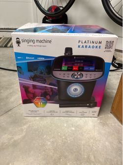 Singing Machine Platinum Premium Wi-Fi Karaoke Machine