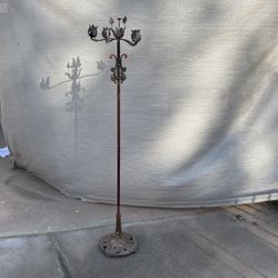 Antique Iron Candelabra