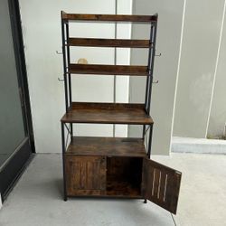 NEW Microwave Stand Kitchen Cabinet 