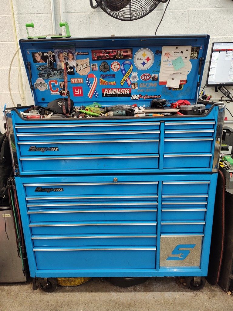 Snapon Tool Box, Heritage Series. Matco Tool Cart.
