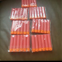 Nerf Orange Toy Bullets 