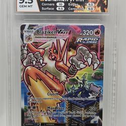 Blaziken Vmax HGA 9.5 Pokemon