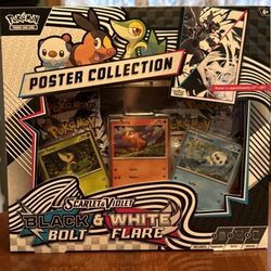 Pokemon TCG Black Bolt And White Flare Poster Collection