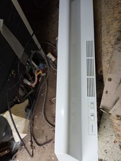 2017 Hotpoint range hood.