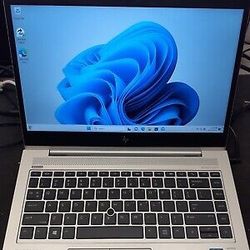 HP EliteBook 14 Inch Laptop Intel Core i5 8 GB RAM 256 GB SSD Webcam 1080P LCD USB C Port Windows 11 Professional 