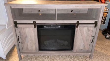 Electric fireplace-$40-higley and ray