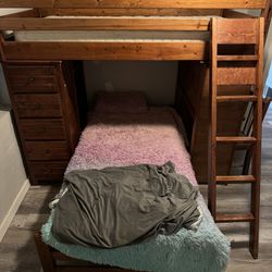 Dual Twin Bunk Bed