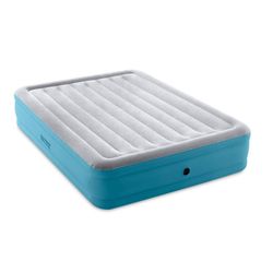 Intex Raised 16in Air Mattress with Hand Held 120V Pump - Queen Size