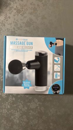 Silver Gear Massage Gun