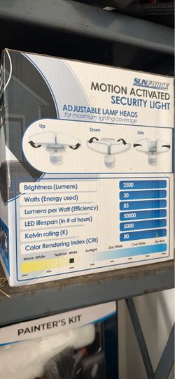 Sunforce Motion Activated LED Security Light