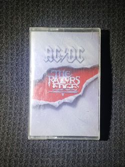 AC/DC Cassette Tape The Razors Edge