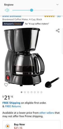 coffee maker