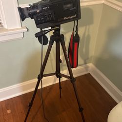 Vintage Sony Handheld Video Camera 