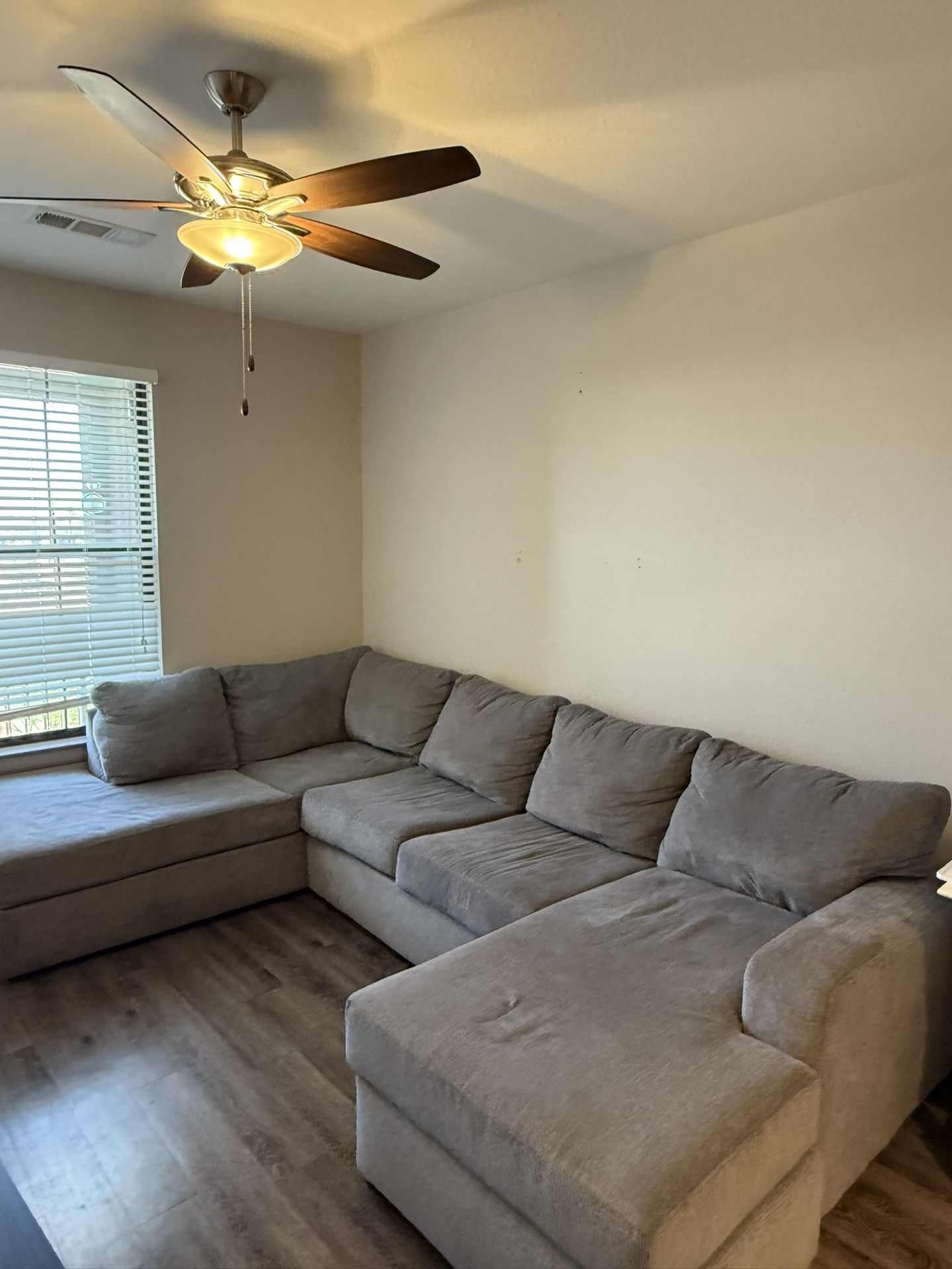 Moving Sale - Sectional Sofa with Chaise $600