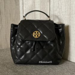 NWT AUTHENTIC Tory Burch Willa Quilted Leather Backpack for Sale in Upland,  CA - OfferUp