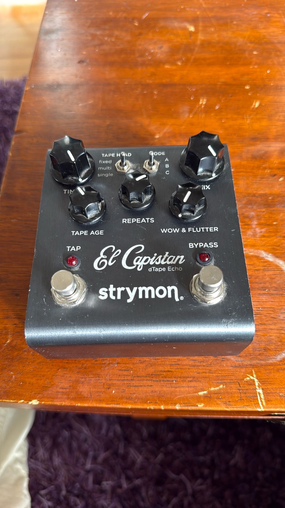 El Capistan strymon Guitar effect pedal