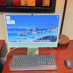 Apple iMac 24 inch M1 chip 8GB 256GB flickering Display for parts