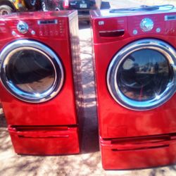 LG Tromm Steam washer Stackable Washer And Dryer
