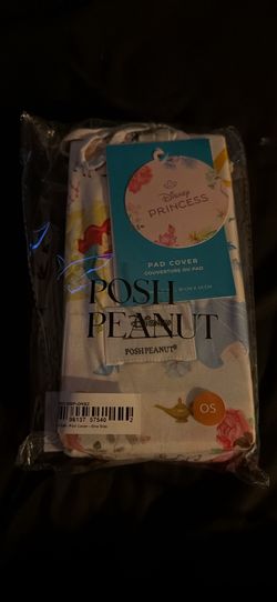 Posh peanut princess crib sheet