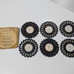 Vintage 1940s National Plastic Corp. Fairy Tale Film Discs with Original Envelope – Pinocchio, Noah’s Ark, Nursery Rhymes