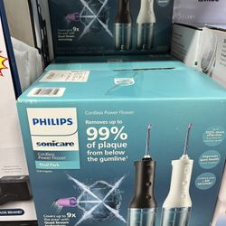 Philips Sonicare Cordless Power Flosser Dual Pack