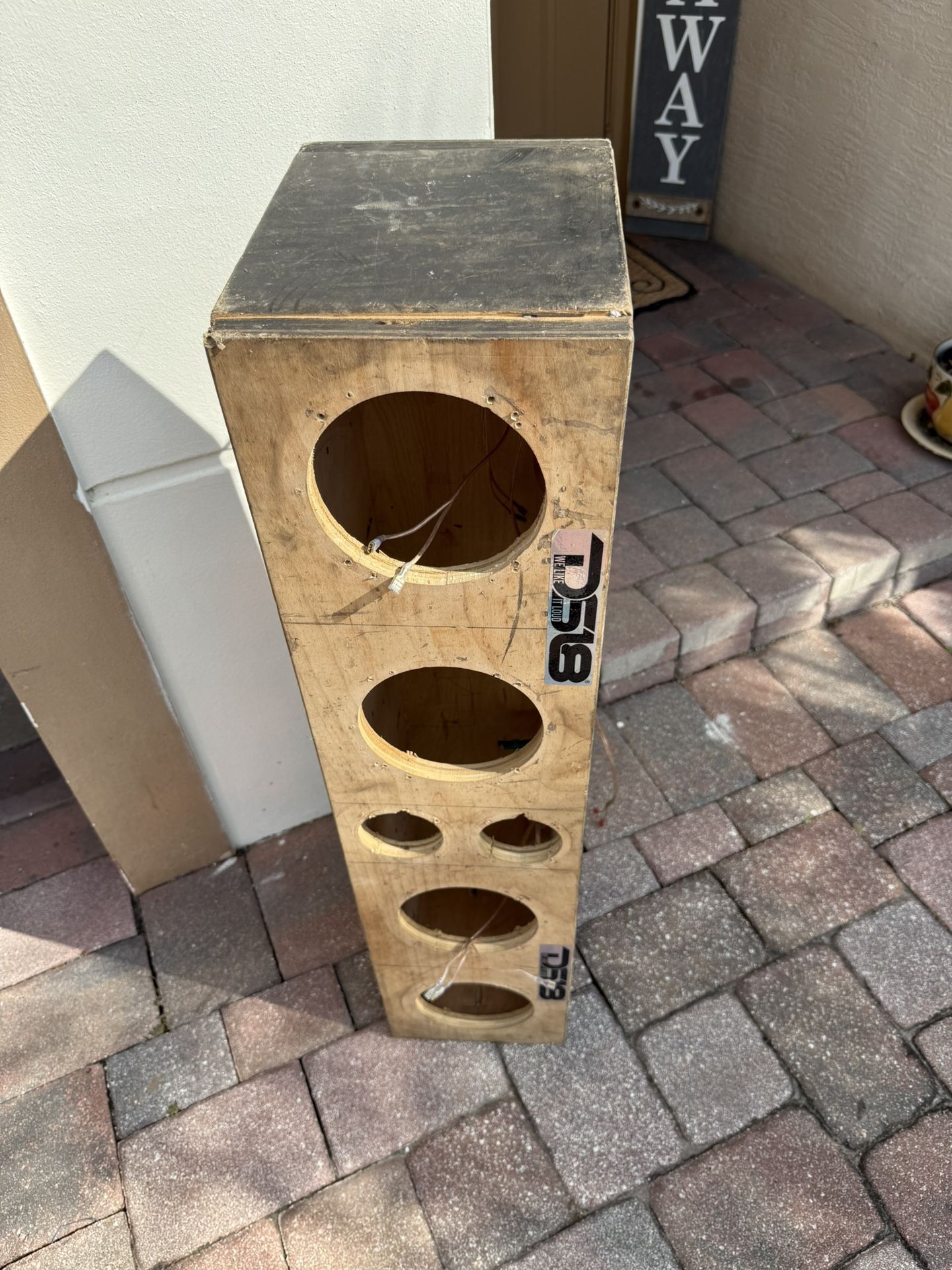 Custom Built Speaker Box