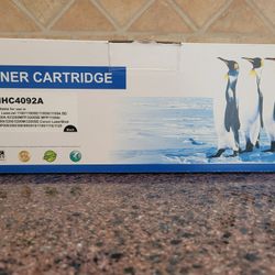 New HP LaserJet Black Printer Cartridge For HP C4092A