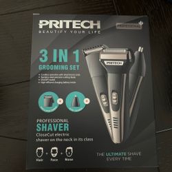 Pritech 3-in-1 Professional Grooming Set
