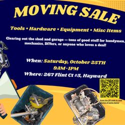 MOVING SALE