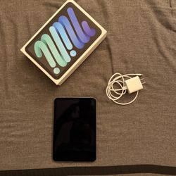 Apple iPad Mini (A17 Pro Chip) – Wi-Fi – with Box + Olive Green Smart Folio