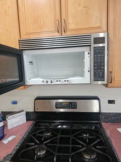 Stove and microwave