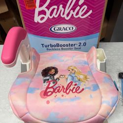 Barbie Graco TurboBooster 2.0 Backless Booster Seat