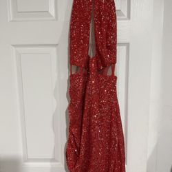 Red Dress Size L $10