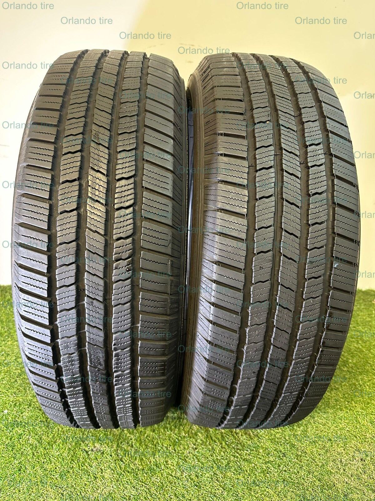 R102 245 60 20 107H Michelin Defender LTX M/S 2 Used Tires 90% Life